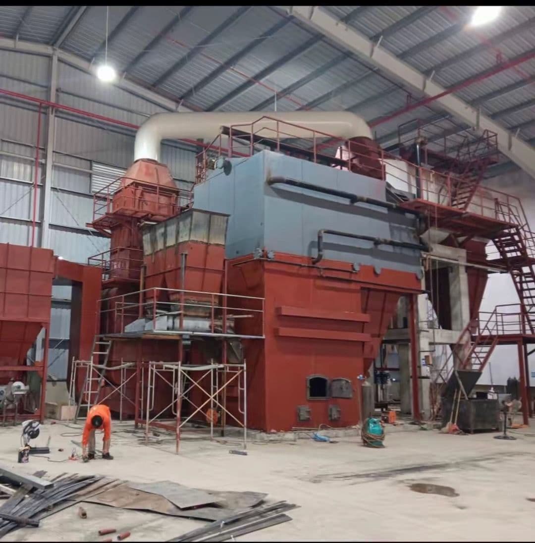 Thiết bị lò đang gia công